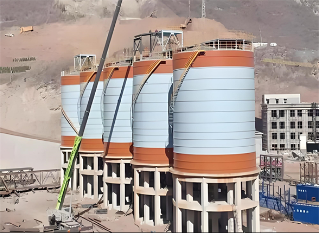 老边高架钢板仓